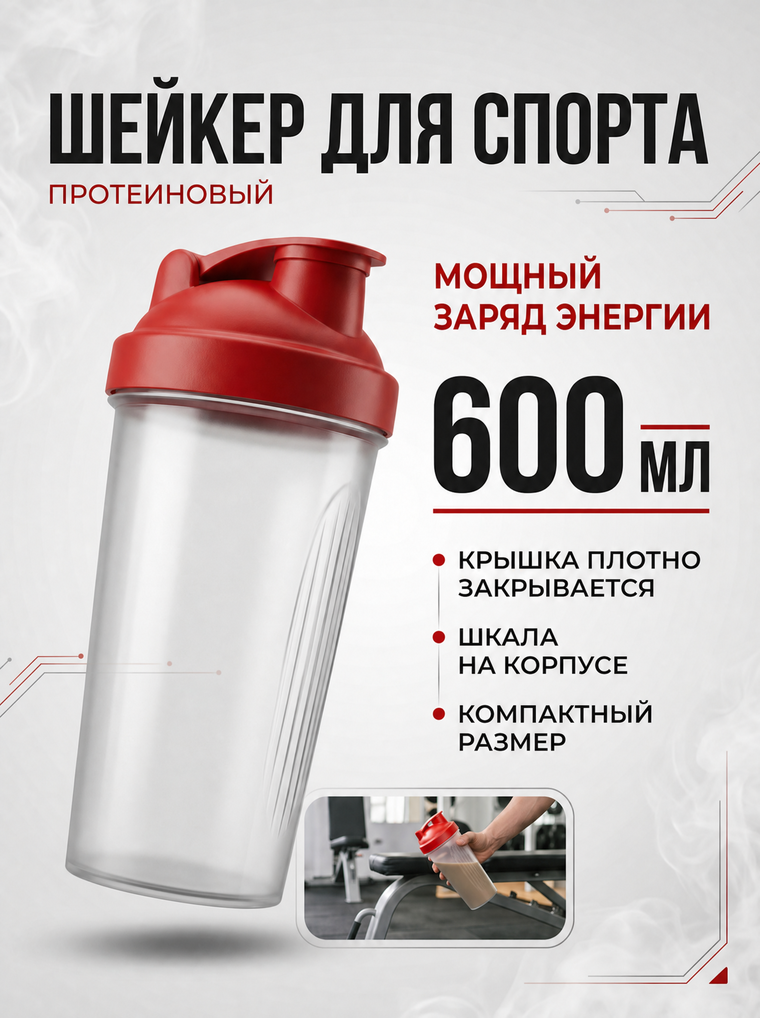 Card: sports shaker bottle